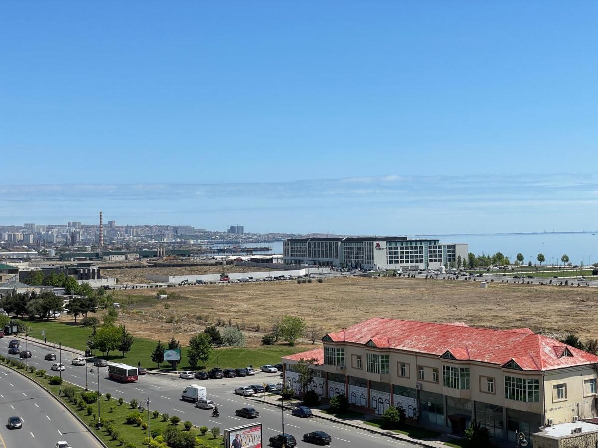 Sea View Luxury Apartment Баку Екстериор снимка